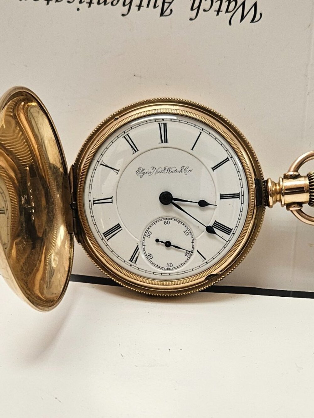 Elgin National Watch Co. Hunter case pocket watch